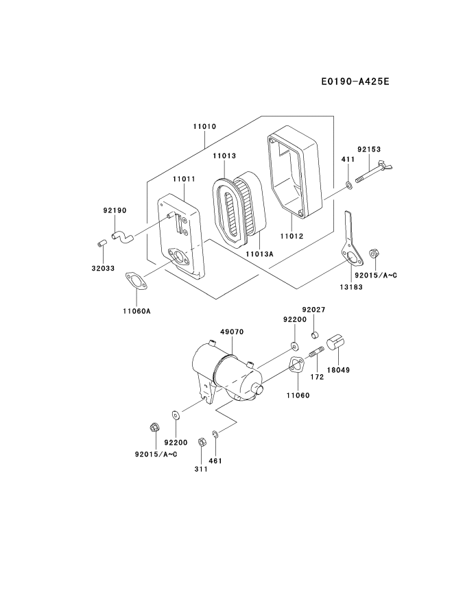 AIR-FILTER/MUFFLER