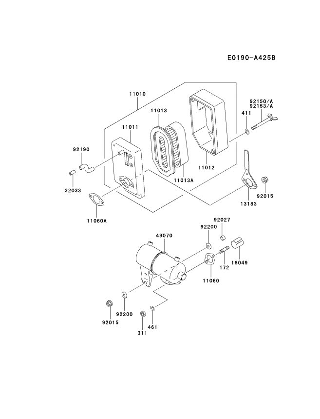 AIR-FILTER/MUFFLER