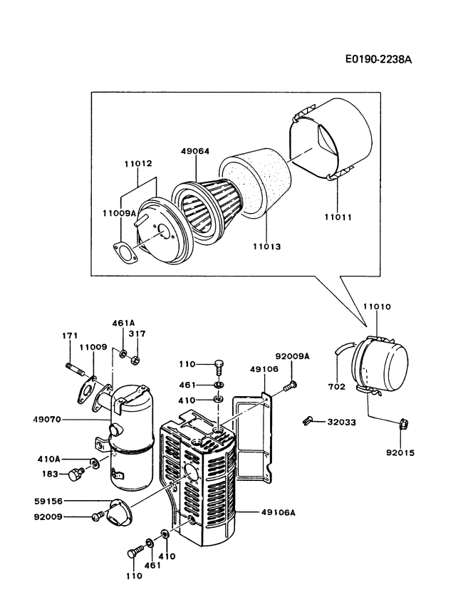 AIR-FILTER/MUFFLER
