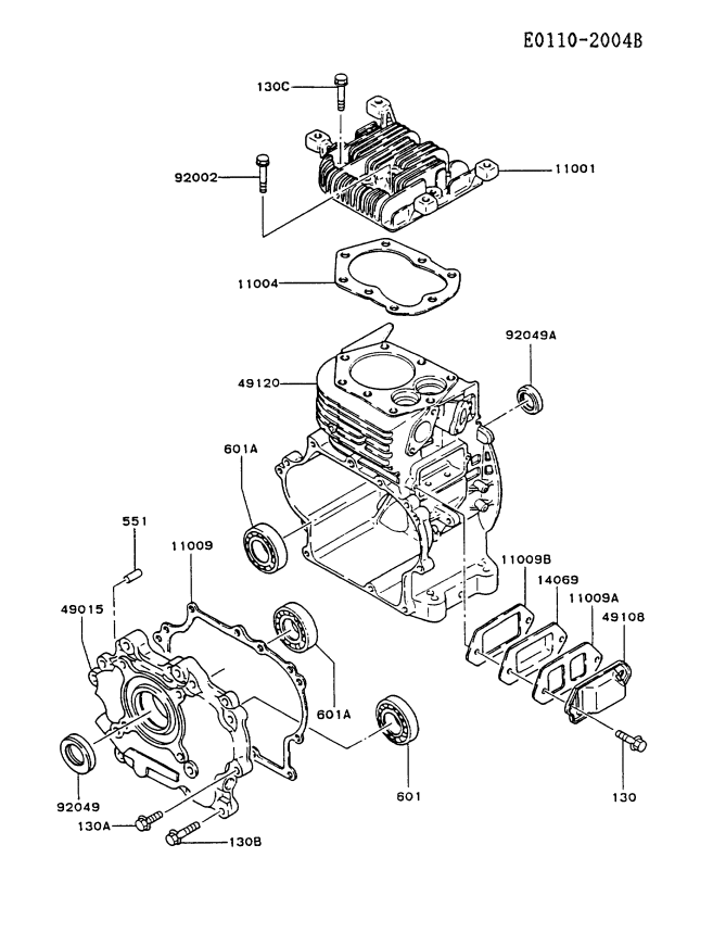 CYLINDER/CRANKCASE