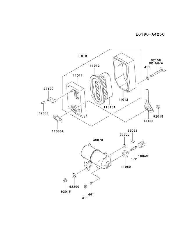 AIR-FILTER/MUFFLER
