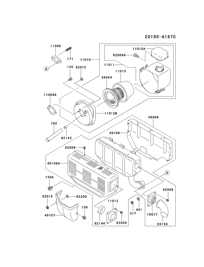 AIR-FILTER/MUFFLER