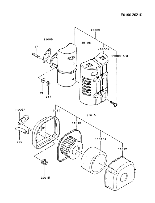 AIR-FILTER/MUFFLER
